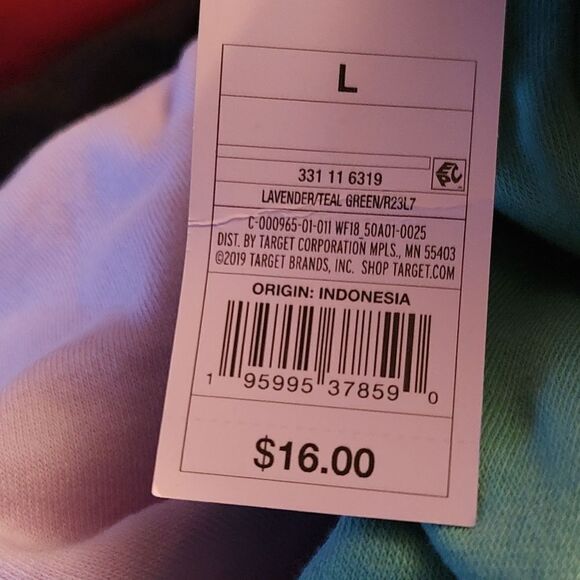 Wild Fable Lavender and Teal Fleece Shorts New - Picture 2 of 3